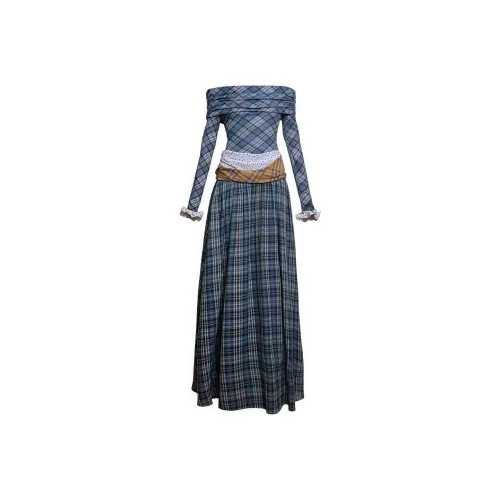 KYKW Длинное платье с длинными рукавами женское