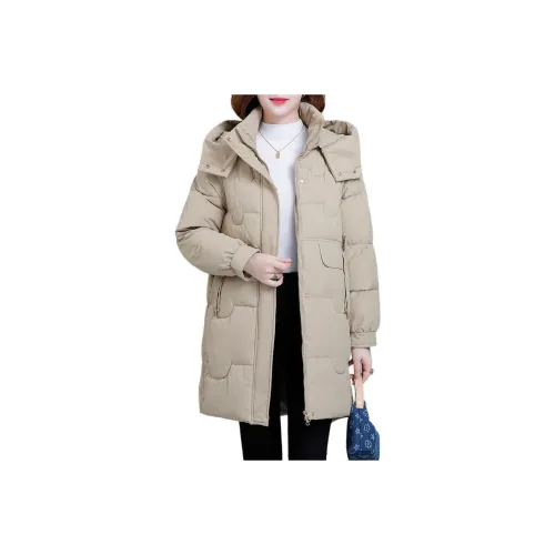 The Temptation Of The Muse С капюшоном Хлопковый пуховик Женские