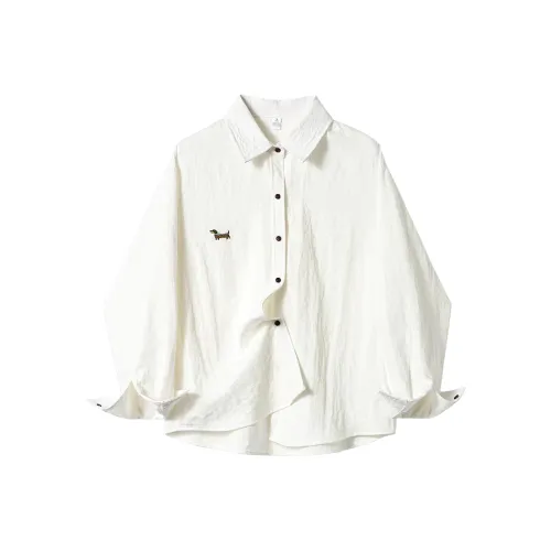 DTLUI Белые Женские Рубашки