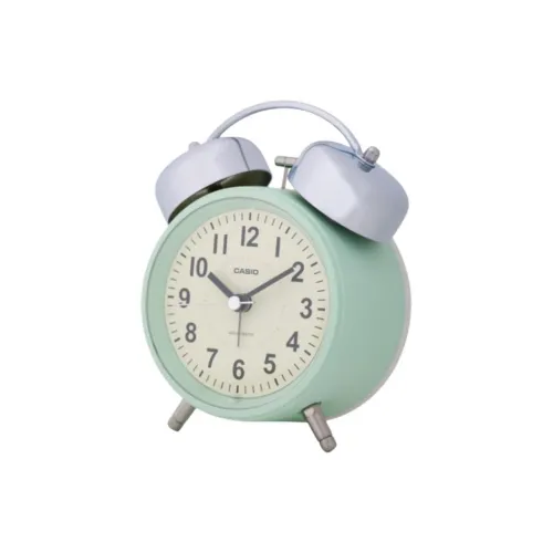 CASIO Радиоконтролируемый Механизм Металл Будильник Унисекс Зеленый