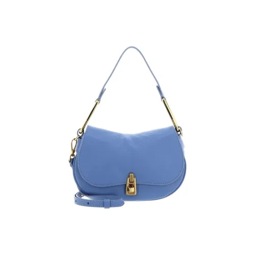 COCCINELLE Magie Сумка через плечо из коровьей кожи мини-сумка для женщин синий