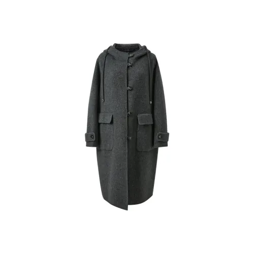 3COLOUR Рудный Серый Женское Пальто