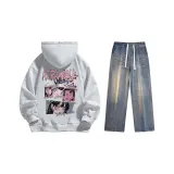 Set (Премиум Серый Стандартное Издание + Ностальгический Синий Джинсы)