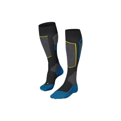 Falke 1 Pack Blue Men's Mid Shin Socks Falke 1 Пачка Синий Мужской MID Носки до икры