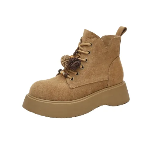 Jin Baichuan Мартин Boot 4,5 см Женские Осенний