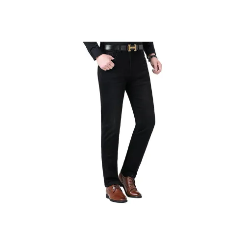 DKRVT Черный Серый [Упаковка] Мужские Джинсы