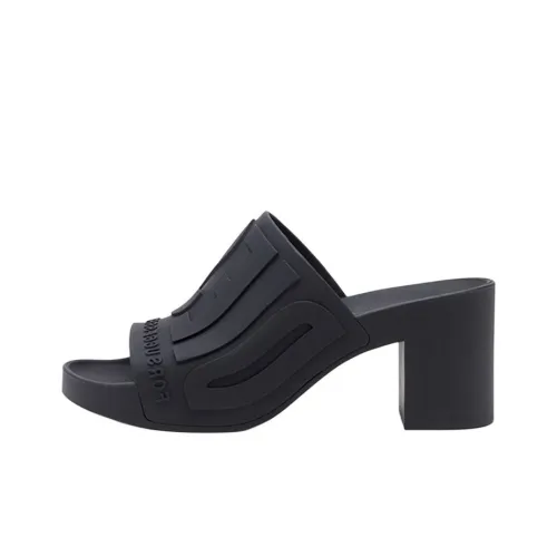 DIESEL Антизапахивающие шлепанцы женские черные