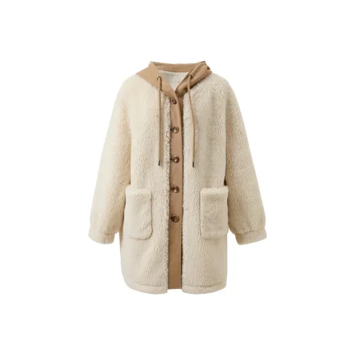 3COLOUR Абрикос Женские Меховые изделия