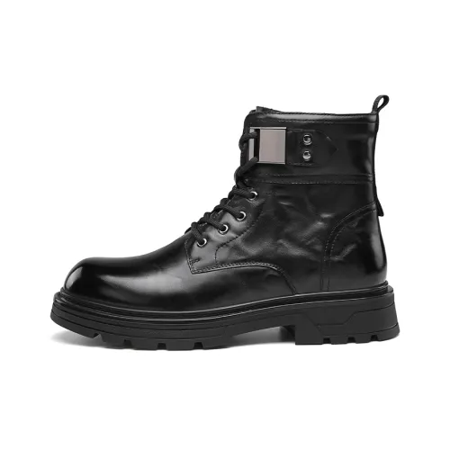 SEPTWOLVES Короткий Платформа Мартинсы Мужской HD