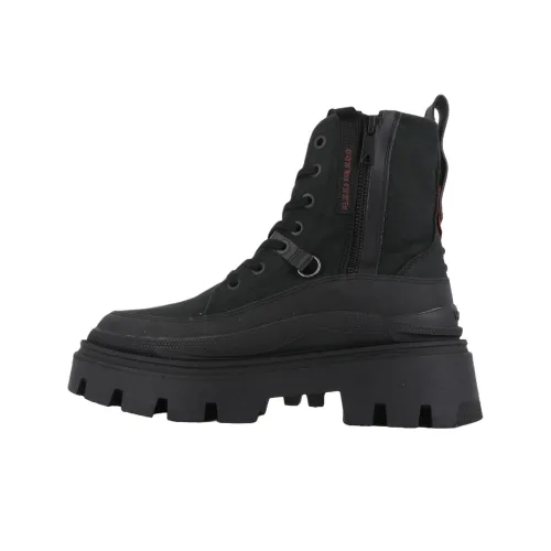 Ботильоны из палладия женские черные