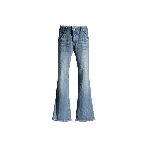 BELOVED STARRY Синий Женские Джинсы