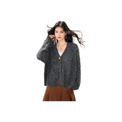 HIPHOPPUNKS Темно-серый Женский Трикотаж