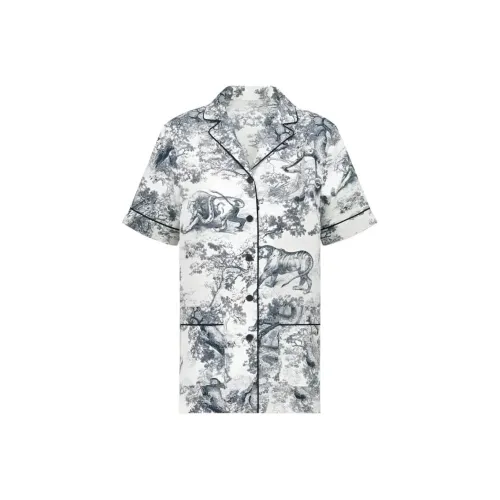 DIOR Белые Мужские Рубашки