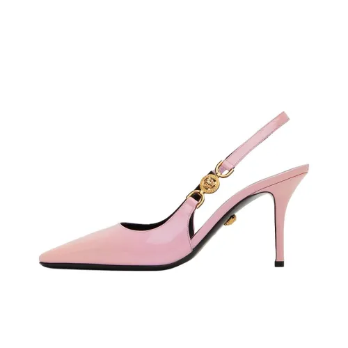 VERSACE Medusa '95 Узкий каблук Высокие каблуки 8,5 см Женские Розовый