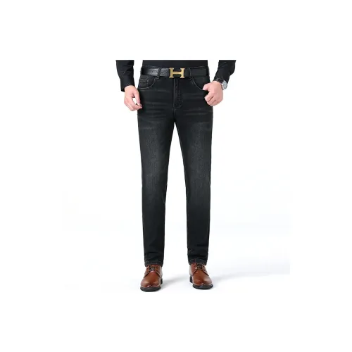 DKRVT Дымчатый Серый Упаковка Включено Мужские Джинсы