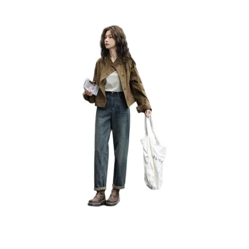 TXGN Чай Кофе Женские Джинсовые куртки