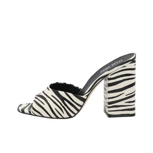 Paris Texas Слипоны Женские Черный Белый