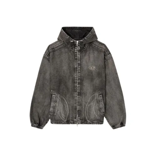 DIESEL x THUG CLUB THUG CLUB Коллаборация FW25 Деним Куртка Унисекс