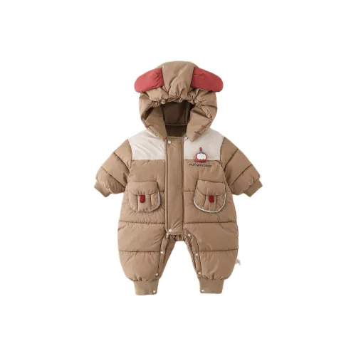 XiaoJinBu Кофе Малыш Комбинезоны Ползунки