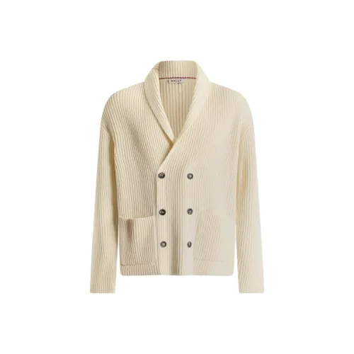 BALLY Айвори Мужские Свитера