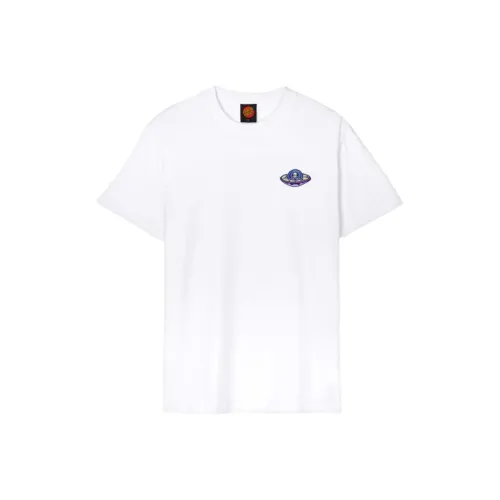 Santa Cruz Белая Мужская Футболка