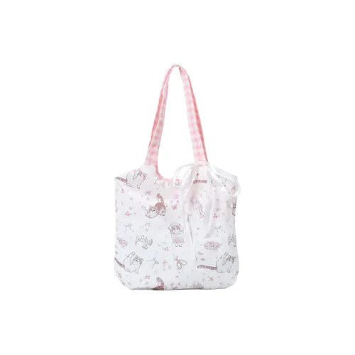 OTA Ткань Сумка через плечо Большая Женская Розовая