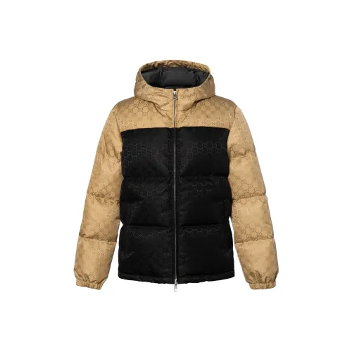 GUCCI Коричневый Мужской Пуховик