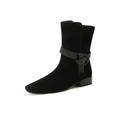 AIQINISHA Ботильоны 3 см Женские