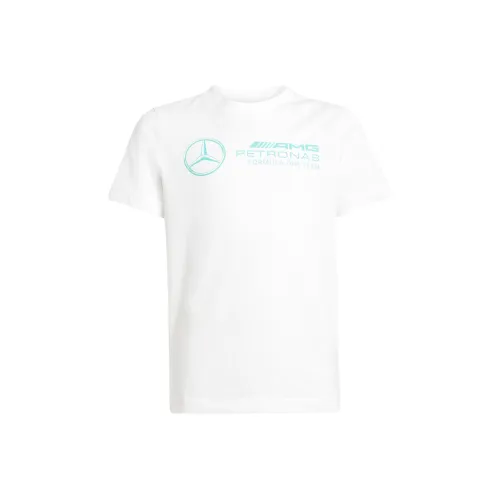 Adidas x Mercedes AMG Petronas F1 T-рубашка DNA белого цвета детская