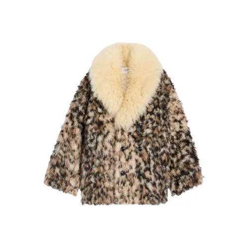 CELINE FW25 Velvet Feel Пальто Женское