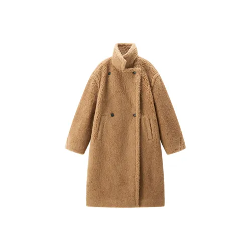 PEACEBIRD Хаки Женское Пальто