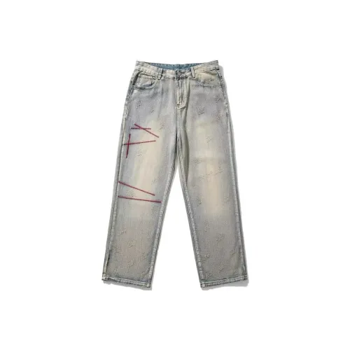 MUMUTU Мужские Джинсы