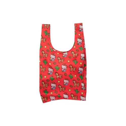 Sanrio Baggu Collaboration Nylon Bag Extra Large Women's Red