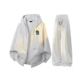 Белый Серый + Белый Серый K [С флисовой подкладкой, улучшенный]