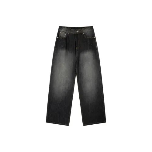 TGNS Wash Черные Женские Джинсы