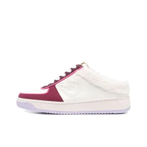 PINKO Низкие кроссовки для скейтбординга женские красные и белые