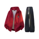 Бордовый + Черный K [С флисовой подкладкой, улучшенный]