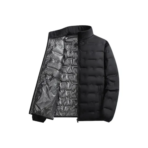 GXXX Черный Мужской Пуховик