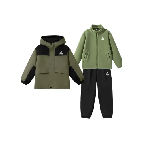 PEAK Армейский зеленый PK Logo White Силикон K PEAK Армейский зеленый PK Logo White Силикон K Черный PK Logo White Силикон K PEAK Kids Повседневная спортивная одежда