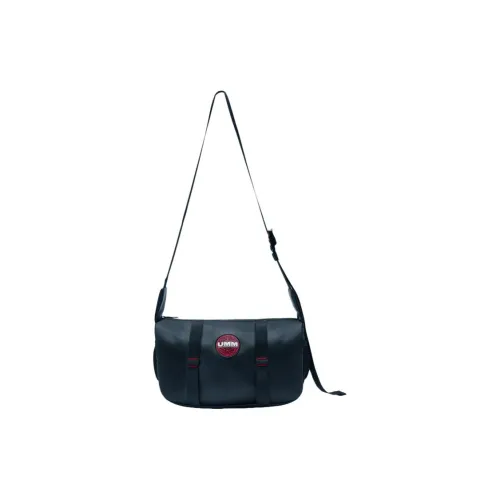 UMM Crossbody Bag Black Unisex UMM Сумка через плечо Черная Унисекс