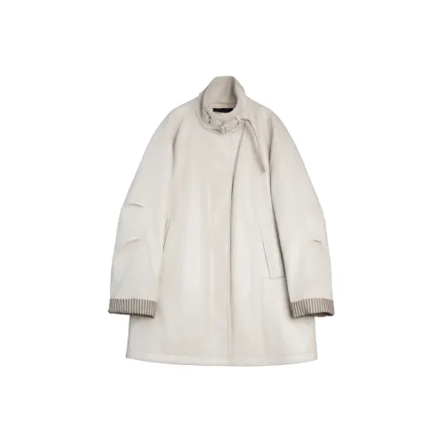 ELLE Светло-серый женский пуховик