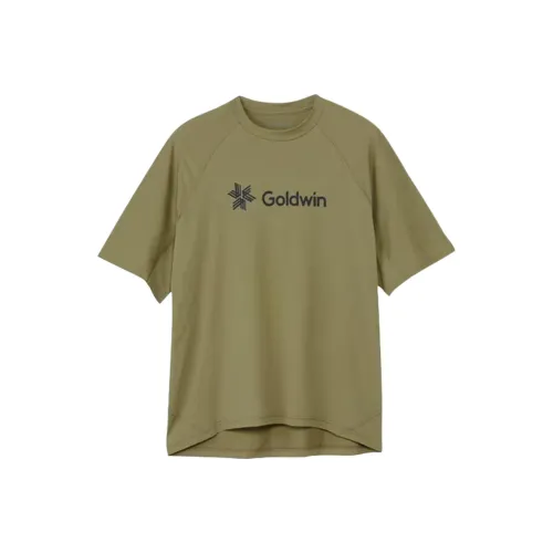 Goldwin Дубово-зеленый унисекс T-рубашки