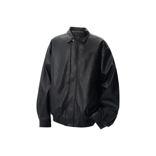 RAP PANDA Кожа Куртка Унисекс