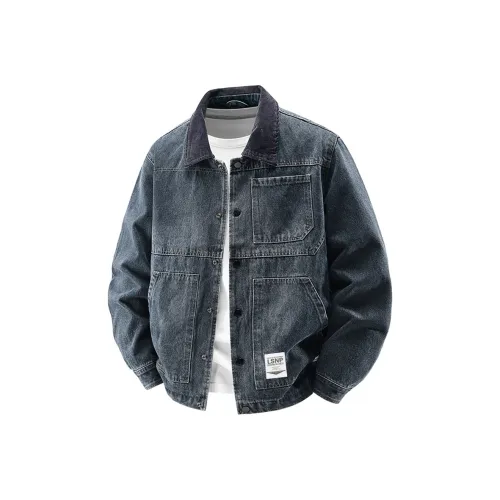 LISENPOK Мужские Джинсовые Куртки