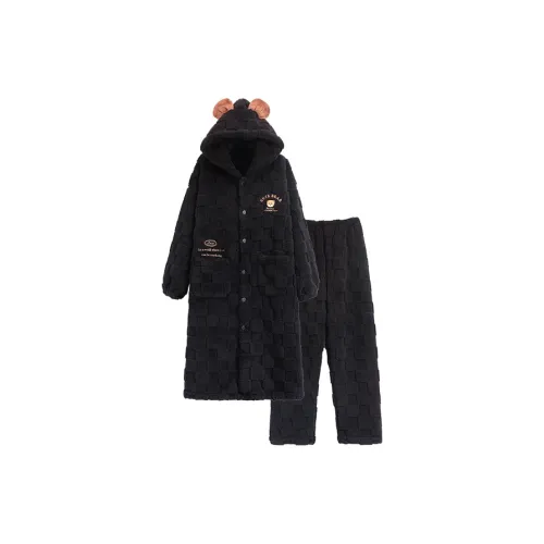 MIIOW Черный мужской комплект пижам