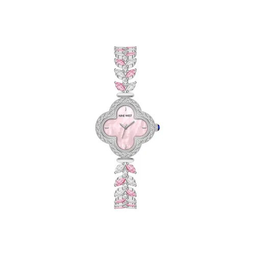 NINE WEST Кварцевый механизм сплав ремешок женские часы многоцветный циферблат