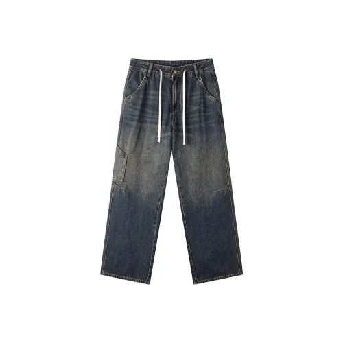 Gxg Jeans Джинсовый синий Мужские Джинсы