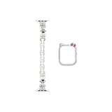 Звездный Черный+Серебряный Котенок Чехол с Ромбом