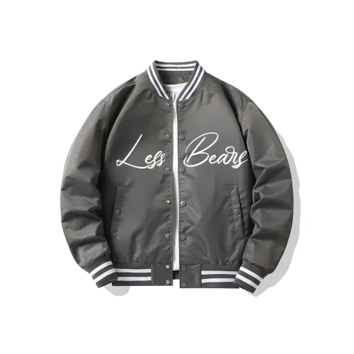 LESS BEARS Бейсбольная куртка Унисекс
