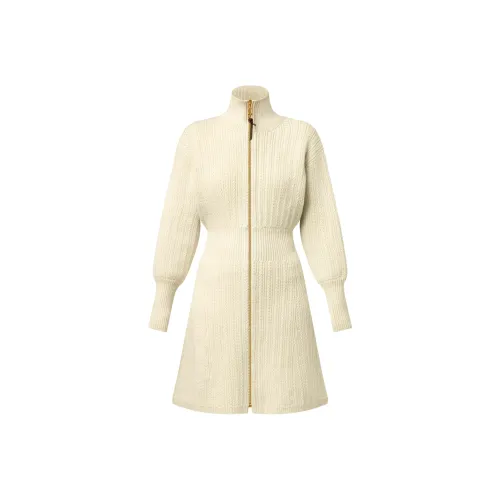 LOUIS VUITTON SKI Skiing Series SS26 Длинное платье с длинными рукавами Женское